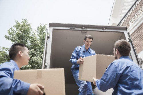 Man and van service helping with a local move in Putney