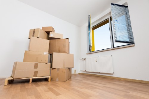 Office relocation team working near Putney business premises