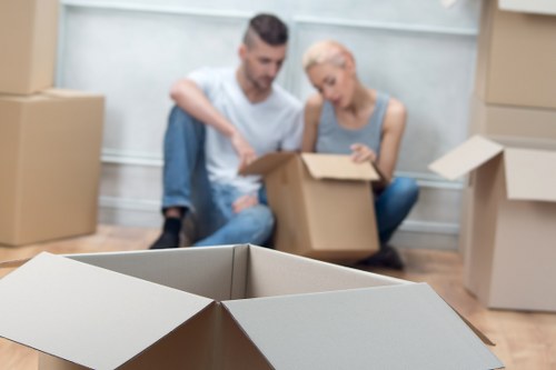 A local removals team handling access challenges in Putney