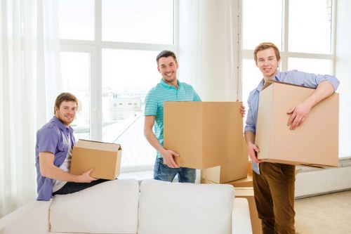 Careful transport of boxes and household items in Putney