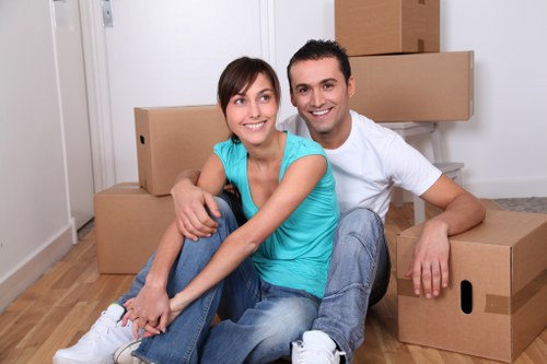 Local business removals on a Putney street with loading access considerations