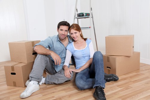 Packing and furniture handling for a Putney move