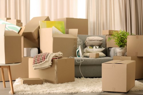 Van service supporting a flat move in Putney